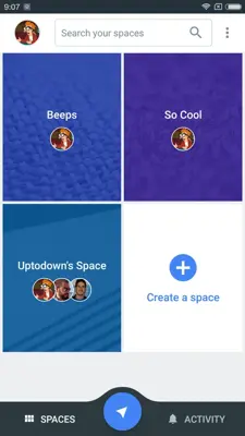 Spaces - Small Group Sharing android App screenshot 0