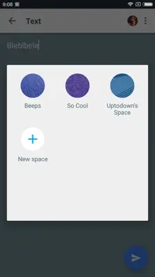 Spaces - Small Group Sharing android App screenshot 2